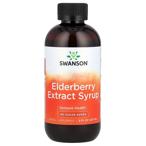 Swanson Vitamins, Jarabe de extracto de saúco, 237 ml (8 oz. Líq.)