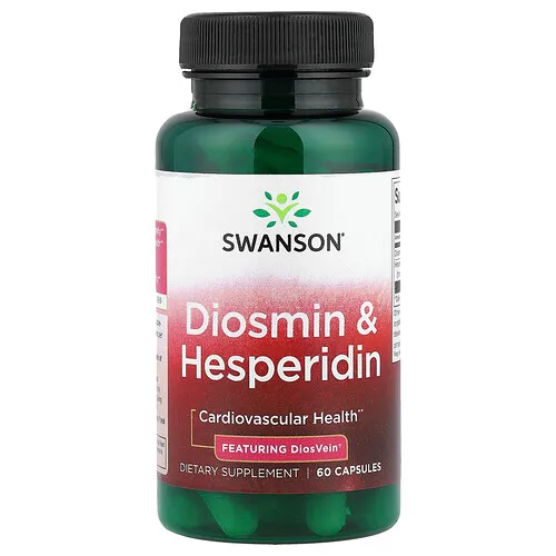Swanson Vitamins, Diosmina y hesperidina, 60 cápsulas