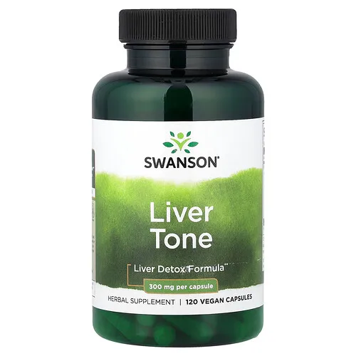 Swanson Vitamins, Tonificante para el hígado, 120 cápsulas veganas