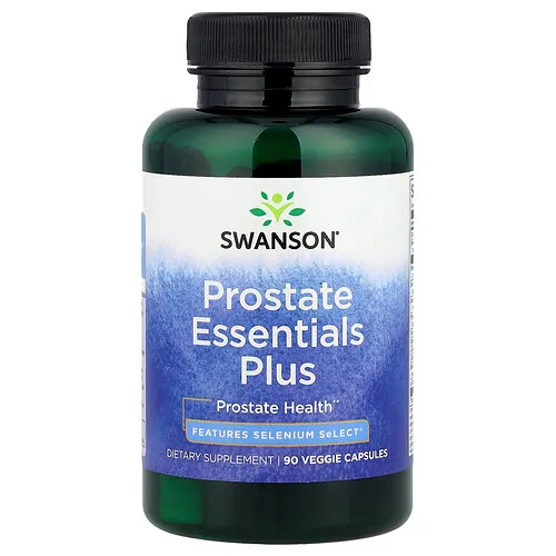 Swanson Vitamins, Prostate Essentials Plus, 90 cápsulas vegetales