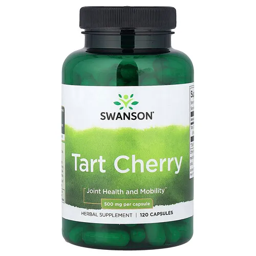 Swanson Vitamins, Cereza ácida, 500 mg, 120 cápsulas