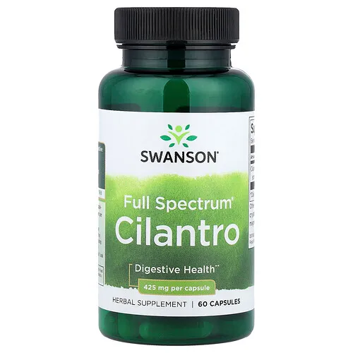 Swanson Vitamins, Cilantro Full Spectrum®, 425 mg, 60 cápsulas