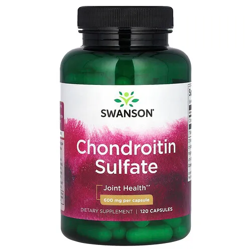 Swanson Vitamins, Sulfato de condroitina, 600 mg, 120 cápsulas