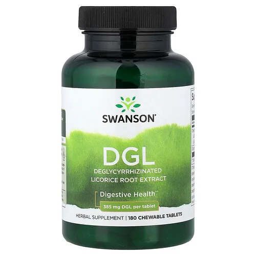 Swanson Vitamins, DGL, 180 comprimidos masticables
