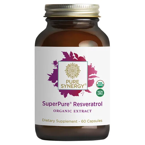 Pure Synergy, Resveratrol SuperPure®, 60 cápsulas