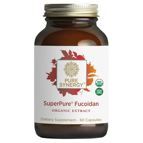 Pure Synergy, Fucoidan SuperPure®, 60 cápsulas (cápsula de 100 mg)