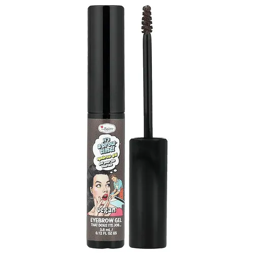 theBalm Cosmetics, Gel para cejas It's A-Brow Time!®, Marrón oscuro, 3,6 ml (0,12 oz. líq.)