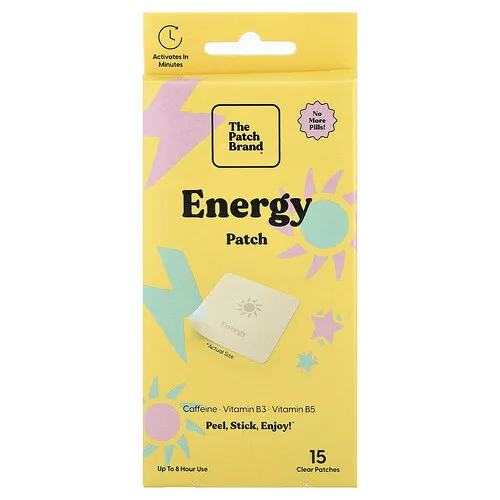 The Patch Brand, Energy Patch`` 15 parches transparentes