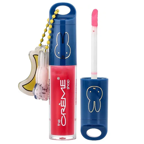 The Creme Shop, Miffy, Aceite para labios con color, Cereza encantadora, 3,5 g (0,12 oz)