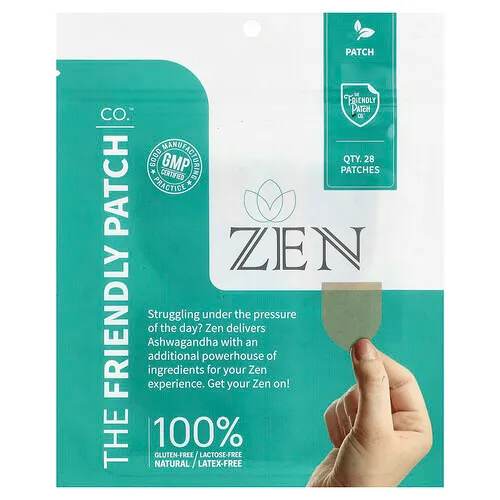 The Friendly Patch, Zen, Stress Patch`` 28 parches