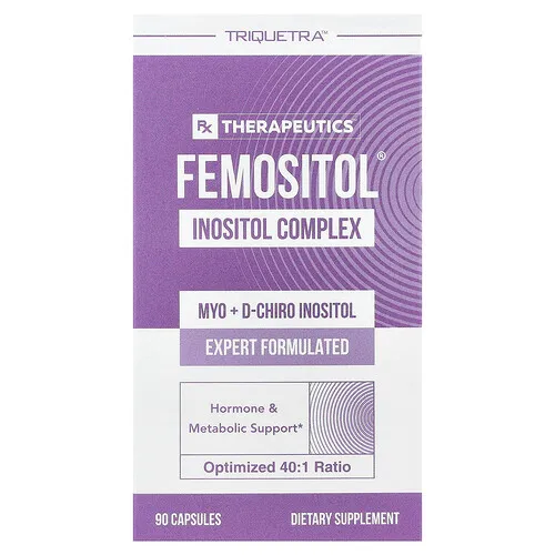 Triquetra Health, Femositol®, Complejo de inositol, 90 cápsulas
