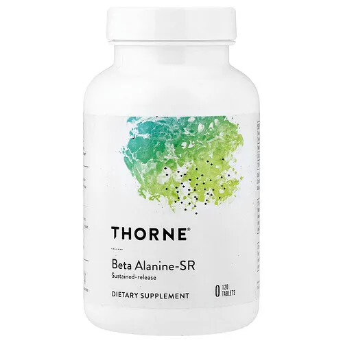 Thorne, Beta-alanina-SR, 120 comprimidos (800 mg por comprimido)