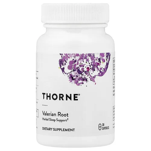 Thorne, Raíz de valeriana, 30 cápsulas
