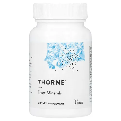 Thorne, Oligoelementos, 90 cápsulas