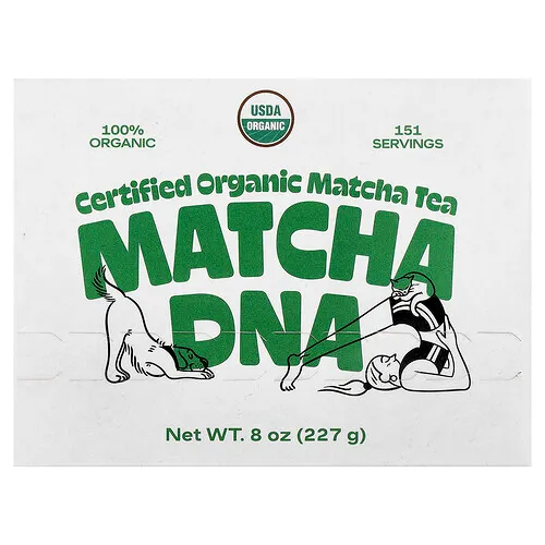 Matcha DNA, Té matcha orgánico certificado, 227 g (8 oz)