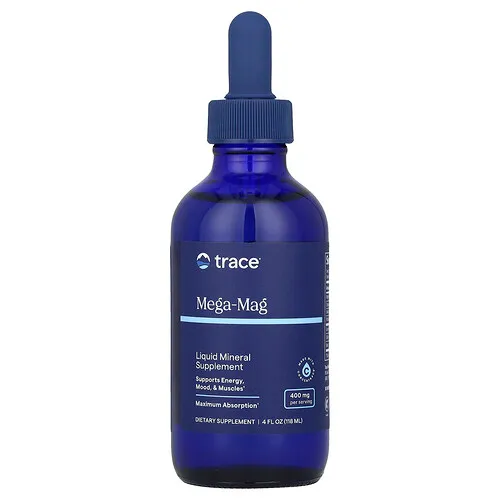 Trace, Megamagnesio, 400 mg, 118 ml (4 oz. líq.)