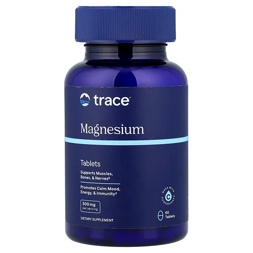 Trace, Magnesio, 60 comprimidos