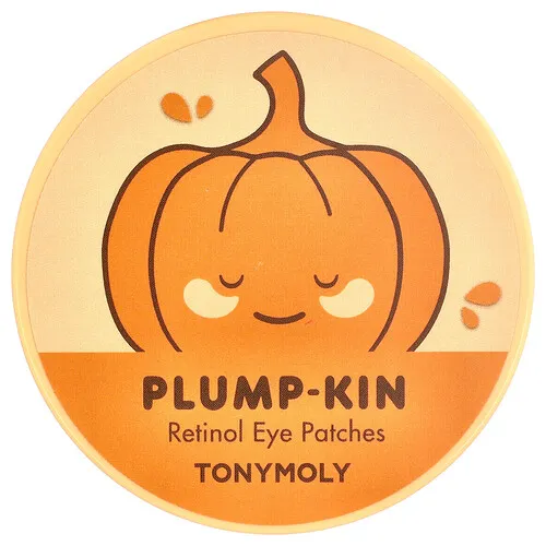 TonyMoly, Parches para los ojos con retinol Plump-Kin, 60 parches, 84 g (2,96 oz) cada uno