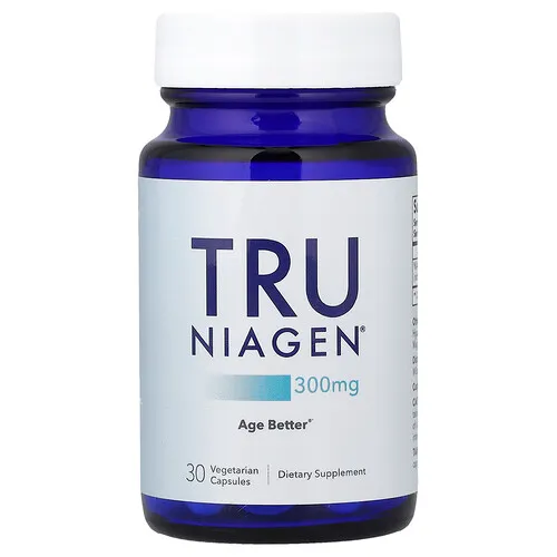 Tru Niagen, Cloruro de ribósido de nicotinamida, 300 mg, 30 cápsulas vegetales