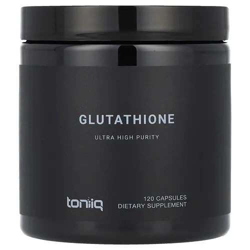 Toniiq, Glutatión, 120 cápsulas (500 mg por cápsula)