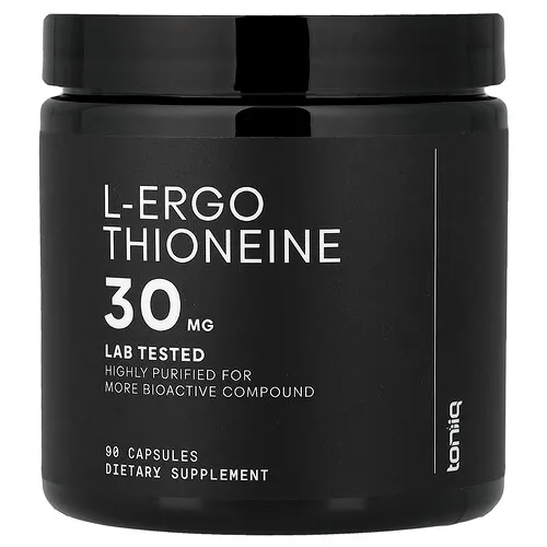 Toniiq, L-ergotioneína, 30 mg, 90 cápsulas