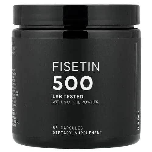 Toniiq, Fisetina 500, 60 cápsulas
