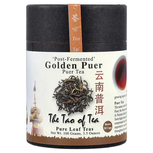 The Tao of Tea, Té Puer, Puerco dorado, 100 g (3,5 oz)