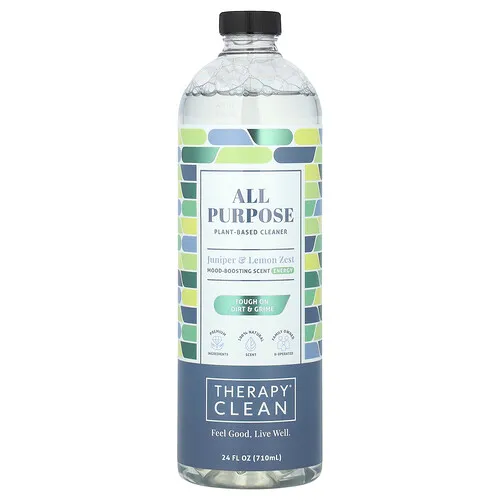 Therapy Clean, Limpiador multiusos, Enebro y ralladura de limón, 710 ml (24 oz. líq.)