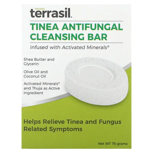 Terrasil, Barra limpiadora antimicótica Tinea, 75 g