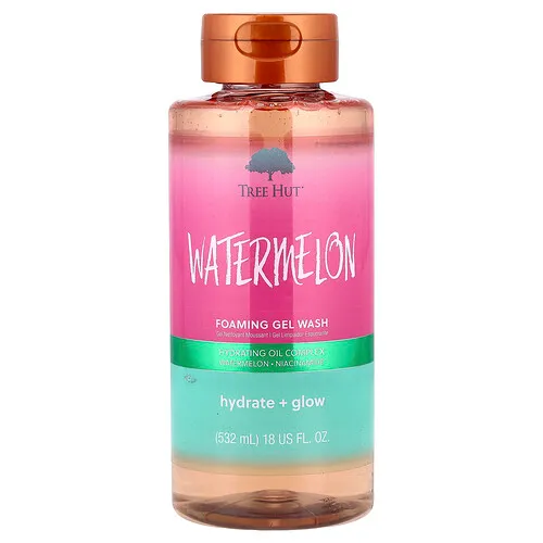 Tree Hut, Gel de baño espumoso, Sandía, 532 ml (18 oz. Líq.)