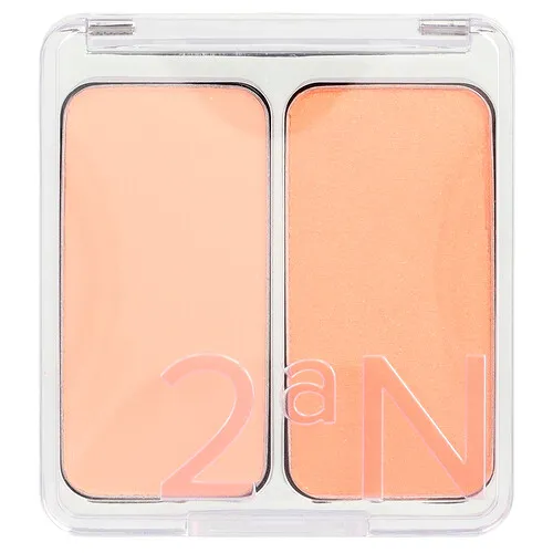2aN, Dual Cheek, 12 Llamarada naranja, 7,4 g