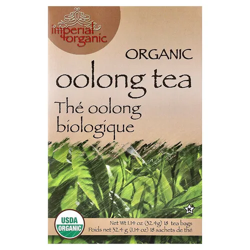 Uncle Lee's Tea, Imperial Organic, Té oolong, 18 bolsitas de té, 32,4 g (1,14 oz)
