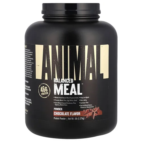 Animal, Balanced Meal™, Proteína en polvo, Chocolate, 2,27 kg (5 lb)