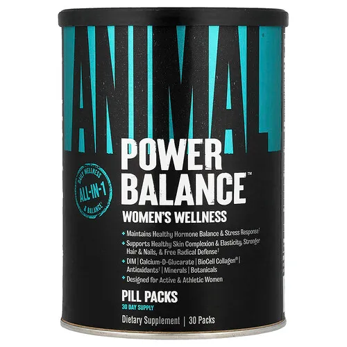 Animal, Power Balance, Suplemento para favorecer el bienestar de las mujeres, 30 paquetes