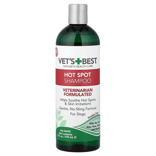 Vet's Best, Champú para puntos calientes, Para perros, 470 ml (16 oz. líq.)