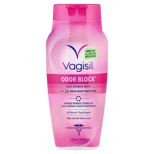 Vagisil, Odor Block®, Jabón íntimo de uso diario, 354 ml (12 oz. líq.)