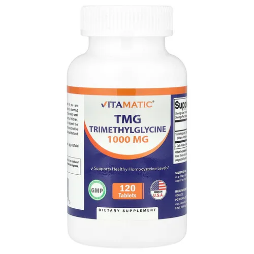 Vitamatic, TMG, 1000 mg, 120 comprimidos