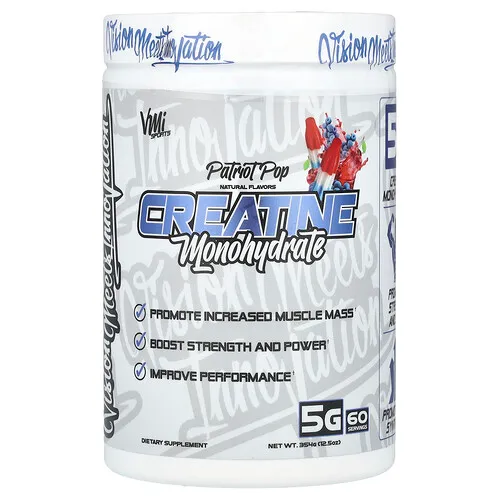 VMI Sports, Monohidrato de creatina, Patriot Pop, 354 g (12,5 oz)