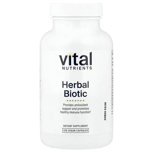 Vital Nutrients, Herbal Biotic`` 120 cápsulas veganas