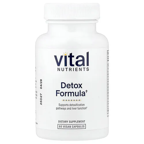 Vital Nutrients, Fórmula desintoxicante, 60 cápsulas veganas
