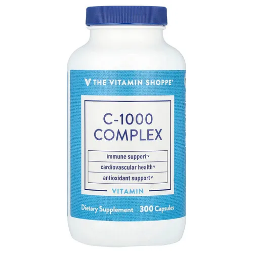 The Vitamin Shoppe, Complejo C-1000, 300 cápsulas
