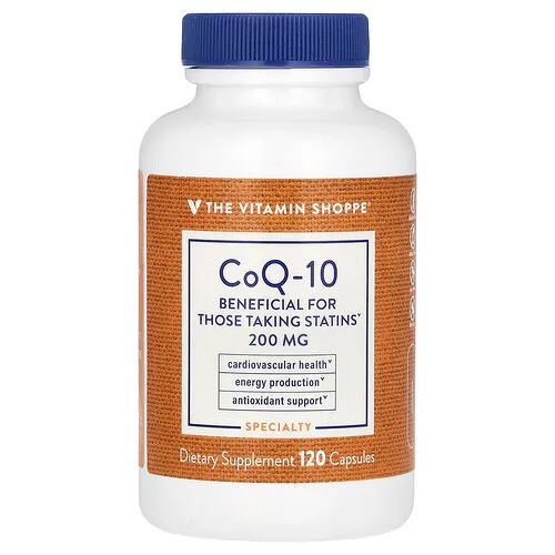 The Vitamin Shoppe, CoQ-10, 200 mg, 120 cápsulas