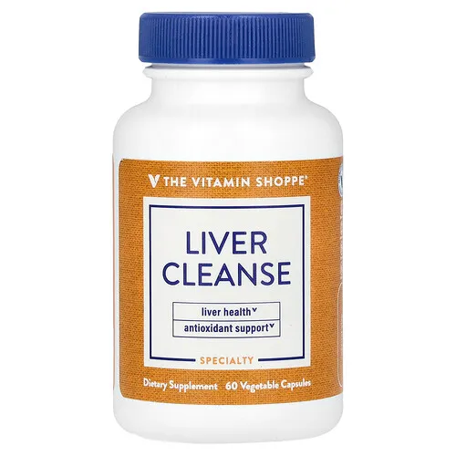 The Vitamin Shoppe, Limpieza hepática, 60 cápsulas vegetales