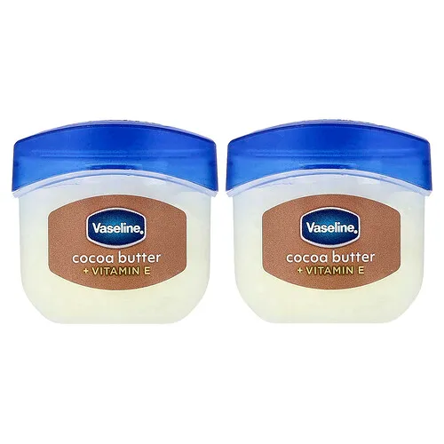 Vaseline, Lip Therapy®, Jalea, Manteca de cacao, Paquete de 2 unidades, 7 g (0,25 oz) cada una