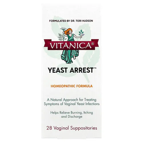 Vitanica, Yeast Arrest™, 28 ovulos vaginales