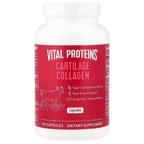 Vital Proteins, Colágeno de cartílago, 120 cápsulas
