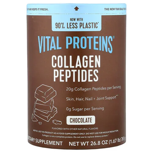 Vital Proteins, Péptidos de colágeno, Chocolate, 761 g (26,8 oz)