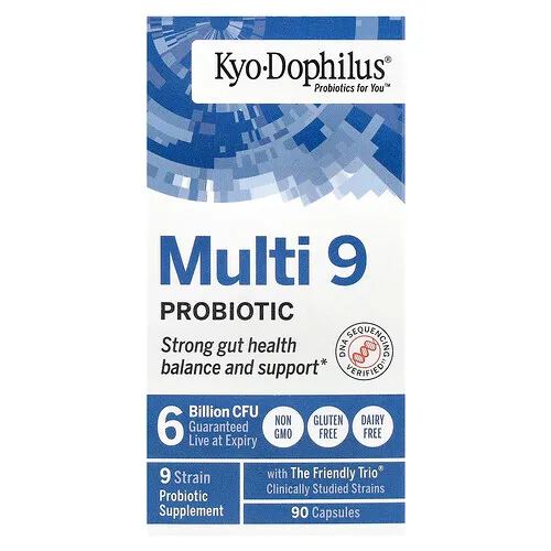 Kyolic, Kyo-Dophilus®, Probiótico Multi-9, 6000 millones de UFC, 90 cápsulas