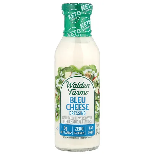 Walden Farms, Aderezo, queso azul, 12 fl oz (355 ml)