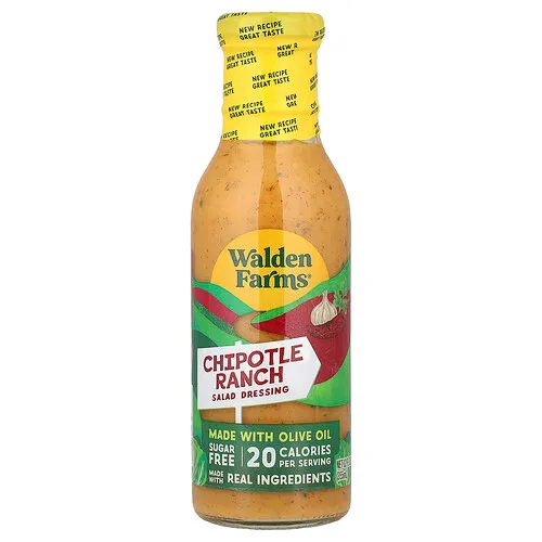 Walden Farms, Aderezo para ensaladas, Ranch con chipotle, 355 ml (12 oz. líq.)